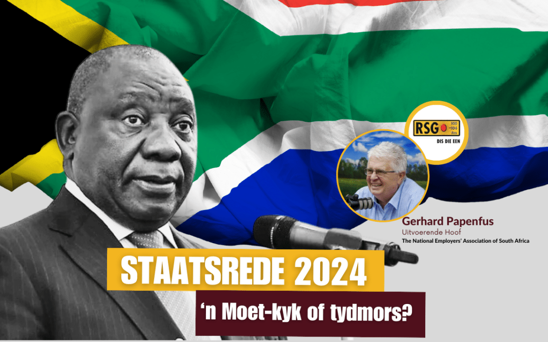 President Cyril Ramaphosa, Gerhard Papenfus, RSG, Staatsrede 2024, SONA 2024, State of the Nation Address 2024